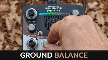 MP V3 Ground Balance - VLF Induction balance analogue metal detector.