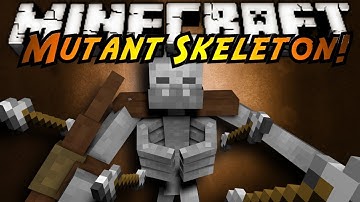 Minecraft Mod Showcase: MUTANT SKELETONS!