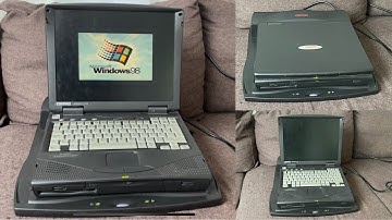 Compaq Armada 1700 & Docking Station PP2005A 🔥 Windows 98 🔥 Start 🔥