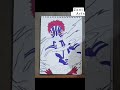 akaza drawing#speeddrawing#viralshort#animeeart#viral#akaza#demonslayer#demon#freefire #anime