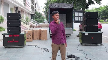 Dàn loa Array cho sự kiện và đám cưới cực hay I Việt Mới