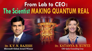 From Lab to CEO : The Scientist MAKING QUANTUM REAL | First of its kind video on youtube