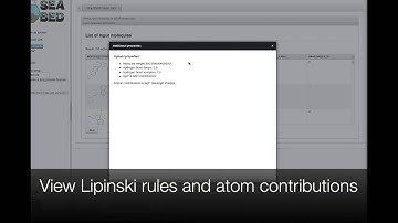 5  Create a 2D QSAR model and run Virtual Screening