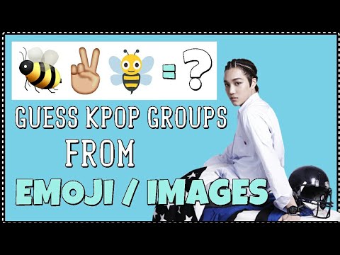 GUESS KPOP GROUPS BY EMOJI OR IMAGE | SUPER EASY |