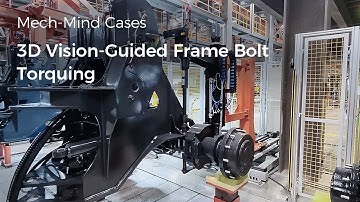 3D Vision-Guided Frame Bolt Torquing in Construction Machinery