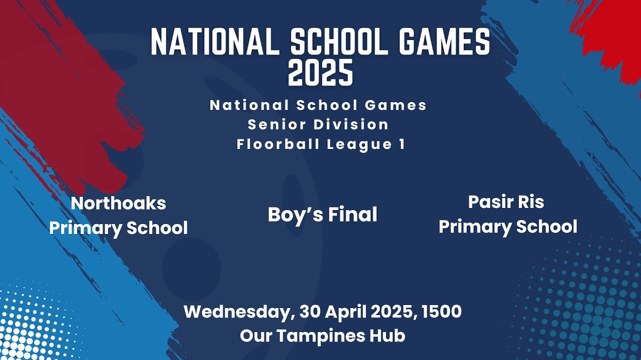 Northoaks Pri v Pasir Ris Pri | Floorball Senior Division Boys League 1 Final | NSG 2025