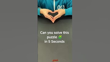 Can you solve this puzzle 🧩 in 5 seconds