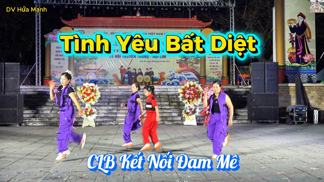Tình Yêu Bất Diệt I Shuffle Dance I - CLB Kết Nối Đam Mê II DV Hứa Mạnh II