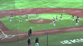 2013.07.31 試合前のBs Dreamsのダンスパフォーマンス