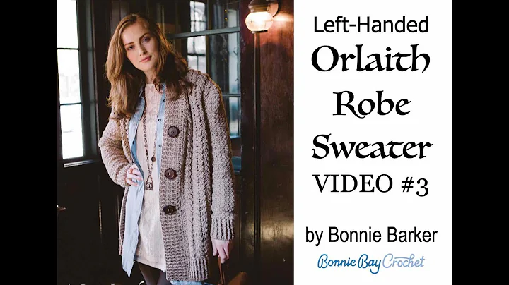 Left Handed Orlaith Robe Sweater, Video #3