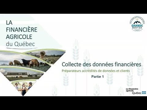 La collecte de données financières (partie 1) – présenté par La FADQ