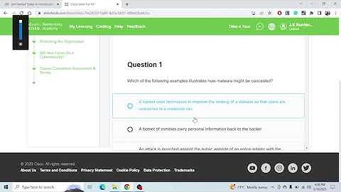 Cisco Cyber Security Module 02 Attacks, Concepts and Techniques