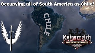 Chile invades South and Central America! (Hoi4 Kaiserreich Speedrun/Timelapse)