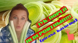 картинка: ЛУК ПОРЕЙ(pirasa kavurma).Очень редкий рецепт!