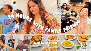 A Day With Crazy Friends || Day Filled With Fun || Games || Food || Dance || Indian Family in Canada
