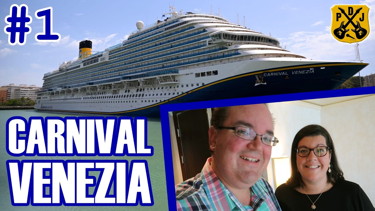 Carnival Venezia Pt.1 - Embark, Ribbon Cutting, La Strada Grill, Cove ...