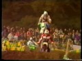 Jeff Leisk, Chuck Sun and Marty Moates - 1982 Supercross at Olympic Stadium - 250cc Final