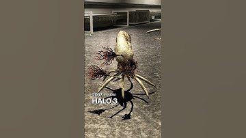 Flood Infection Form Halo CE to Halo 2 Anniversary (2001-2014) Evolution
