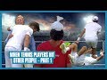 Tennis Players Hitting Each Other, Umpires, Line Judges, Ball Kids or Themselves | Part 01