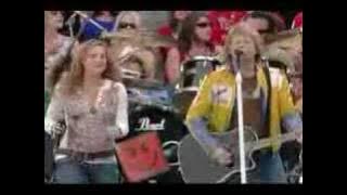 Bon Jovi & Sugarland - Who says you can't go home (live)