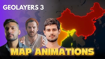How to do CRAZY Map Animations like Johnny Harris | Geolayers 3