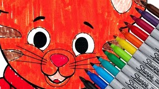 Daniel Tiger Coloring Page For Kids New 2016 HD Video