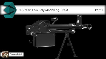 3DS Max: Low Poly Modelling - PKM [Part 1]