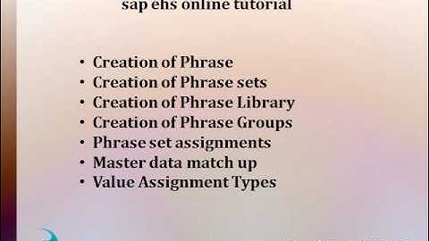 sap ehs online live training classes