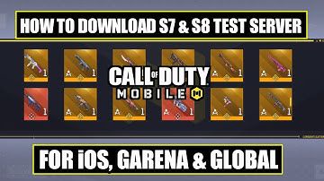 How To Download Codm Test Server Season 7 And Season 8 | Codm Test Server 2022