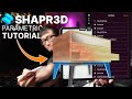 Furniture design in shapr3d using parametric modeling  cad modeling for woodworkers
