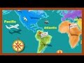Continents and Oceans of Our Planet