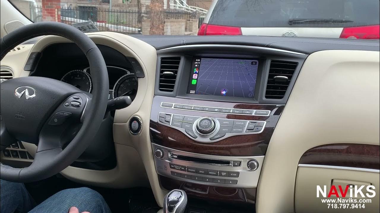2018 - 2020 Infiniti QX60 Apple CarPlay & Android Auto (Wired