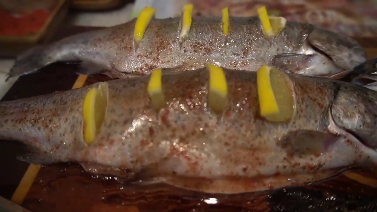 Форель запеченная в лаваше!