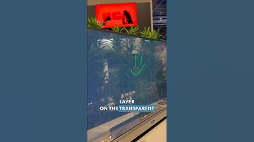 Transparent Touch Screen TVs #tech #ces2025 #tv #cooltech