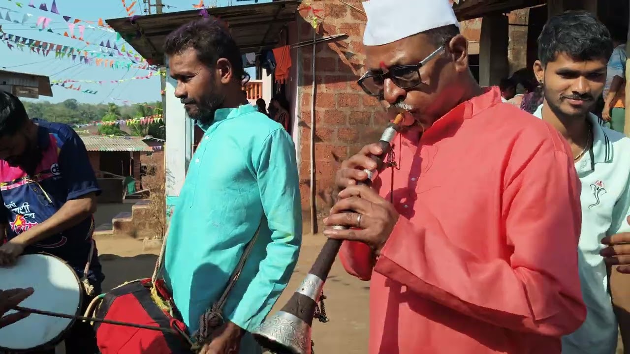 कळकवणे गावची पालखी आणि संकासुर  kokan shimga कोकणातील शिमगा 