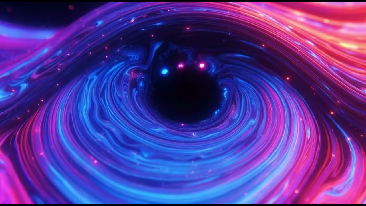 4K Cosmic Tunnel Eye Portal: 30 Min Infinite Glow Meditation & Deep Sleep