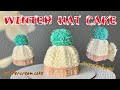 Winter Hat Cake | เค้กหมวกไหมพรม