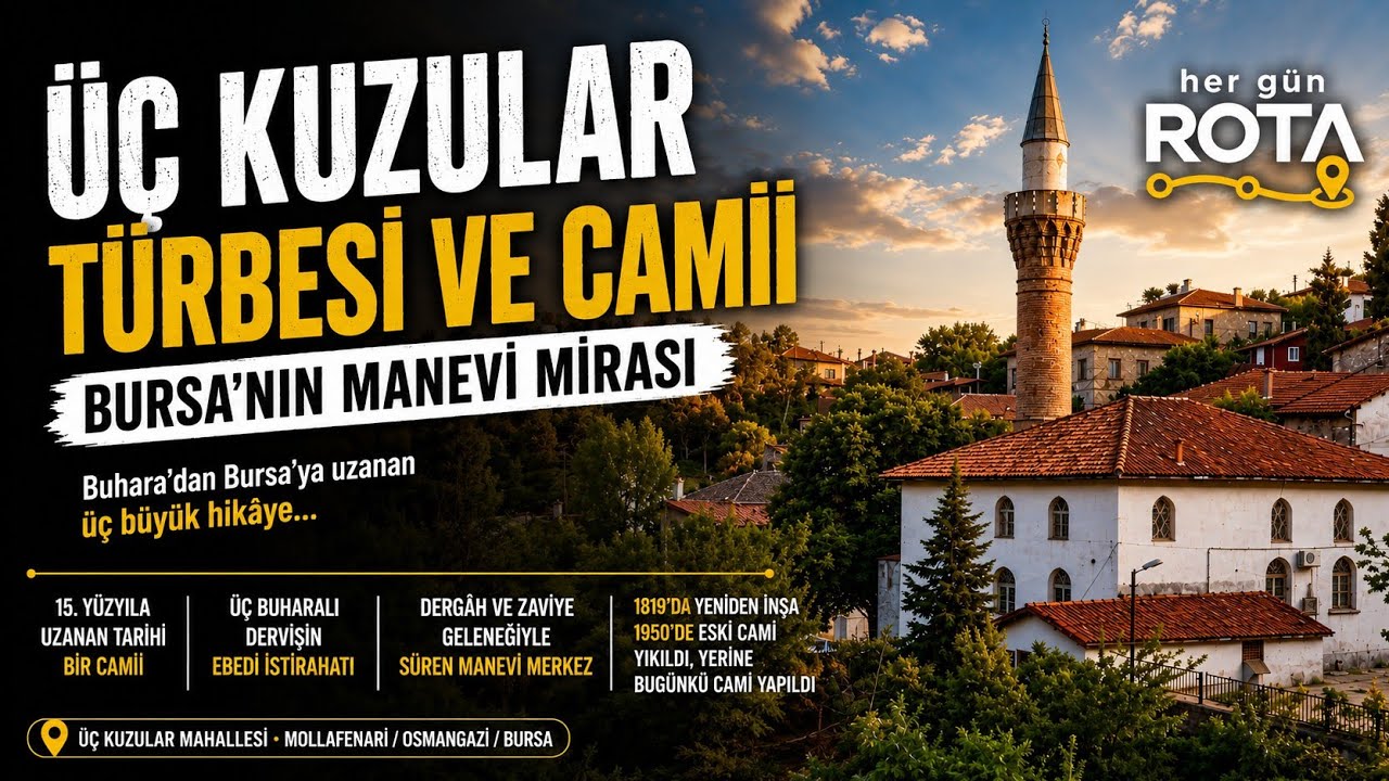 Üç Kuzular Kimdir? Bursa’daki 600 Yıllık Sır | Üç Kozlar Türbesi ve Camii | Three Dervishes of Bursa