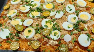 Pancit Luglug ng Kapampangan | How to make Pancit Luglug/Palabok