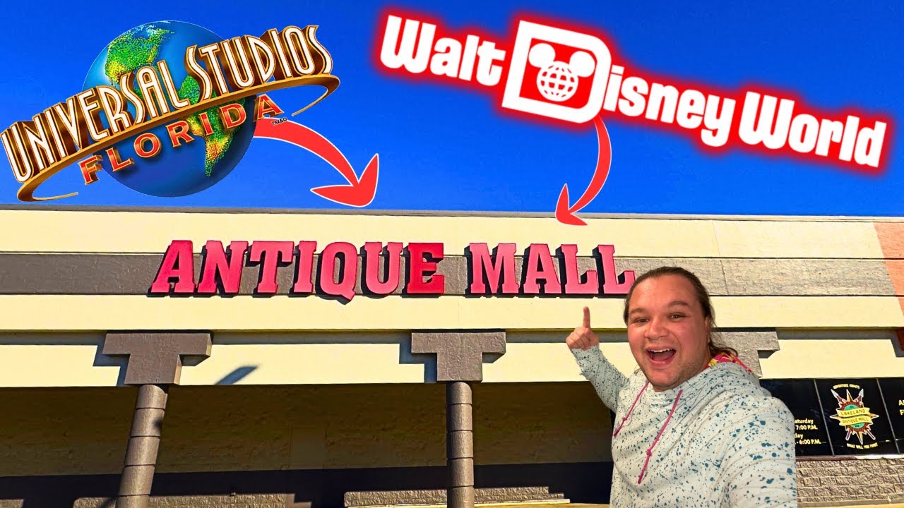 RARE DISNEY & UNIVERSAL PARK PROPS-The Craziest Antique Store in Florida