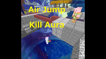 【 Hacker 】EggWars Cubecraft Kill-Aura Air-Jump Auto-Bridge Minecraft bedrock TottoOP robotic