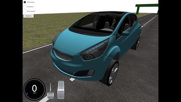 QtQuick3D + QML car physics simulation