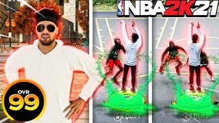 MY 99 OVR 2-WAY THREAT IS A DEMIGOD ON NBA 2K21! BEST JUMPSHOT & BUILD NBA 2K21 NEXT GEN