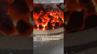 Can You Burn Anthracite Coal in a Regular Wood Stove? #anthracite