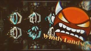 (Insane Demon) Windy Landscape 100% on Mobile - By: Woogi1411 - New Hardest | Geometry Dash 2.11