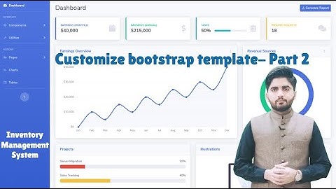 How to Customize Bootstrap Template (Part 2) | Hindi, Urdu