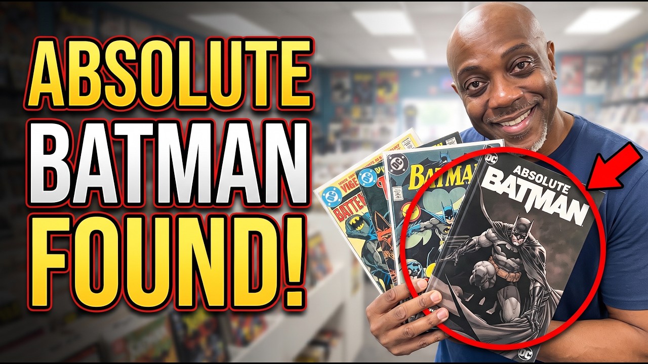 Absolute Batman Comic Book Hunt! I Found 5 Issues & Reprints at