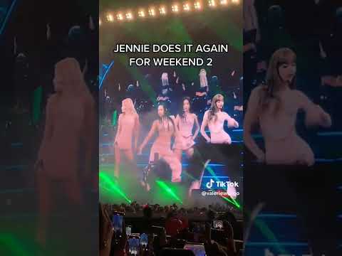 Jennie Iconic Coachella Intro