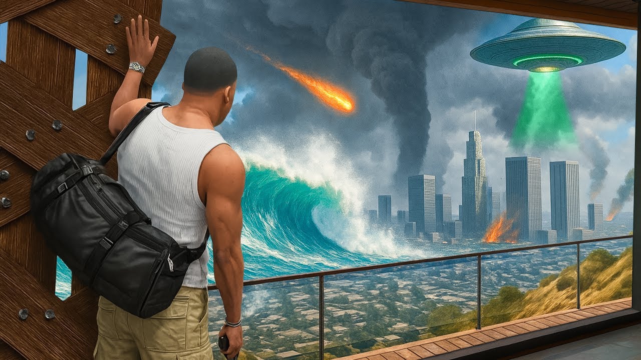 PROTÉGER LA MAISON DE FRANKLIN DES PIRES CATASTROPHES DE GTA 5 ! (Film)