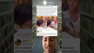 An American Tourist Went Viral After Grabbing A Pickpocket Girl By The Ponytail While Vacationing